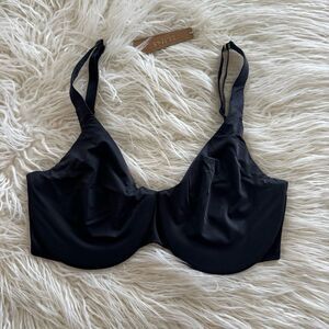 Skims Smoothing Intimates Unlined Minimizer Bra Onyx Size 36DDD